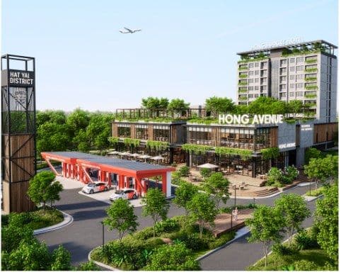 Property around the airport
